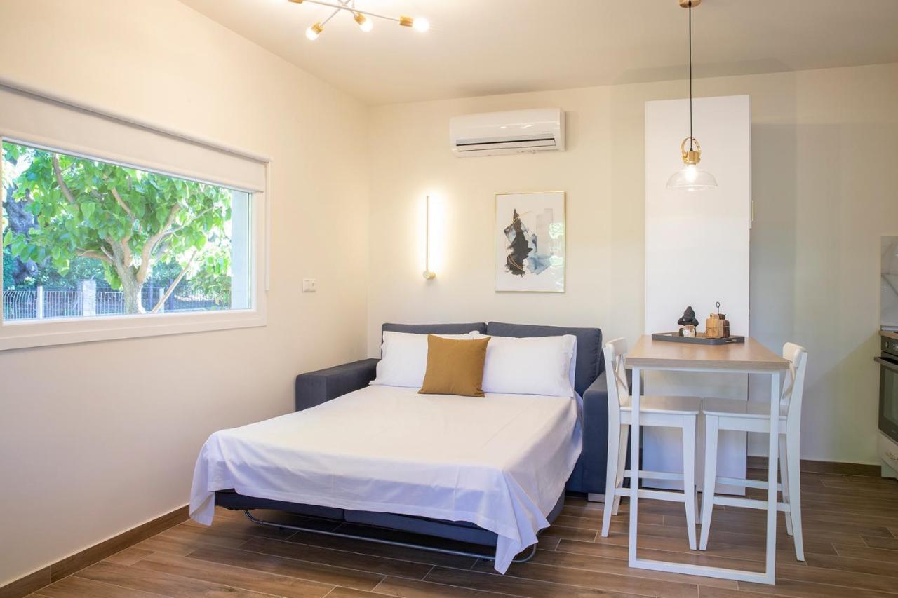 Elena Luxury Living Lägenhet Paralía Skotínis Exteriör bild