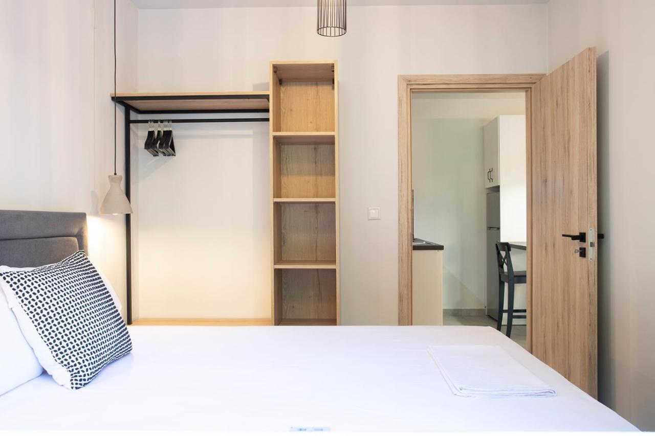 Elena Luxury Living Lägenhet Paralía Skotínis Exteriör bild